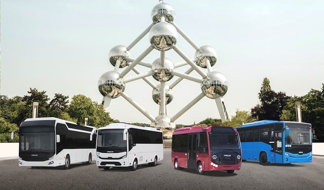 Otokar hidrojenli otobüsleriyle Busworld Europe'ta
