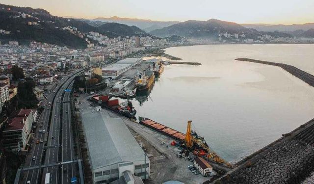 Giresun Limanı'na konteyner seferleri başlıyor