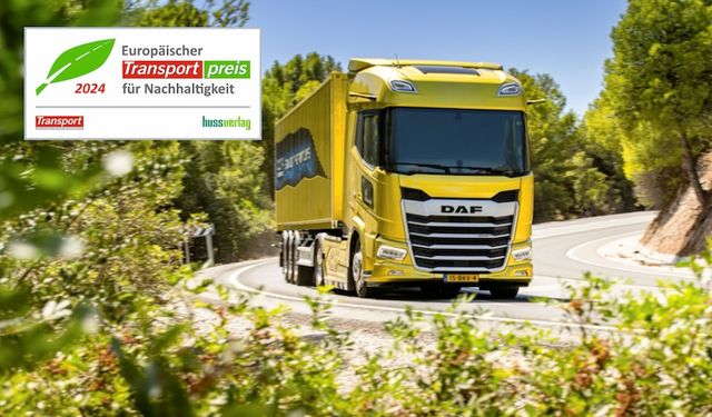 DAF XF 450, European Transport Award for Sustainability ödülünü kazandı