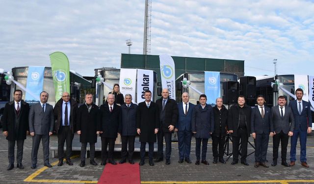 Otokar Kent LF'ler Tekirdağ'da hizmete başladı