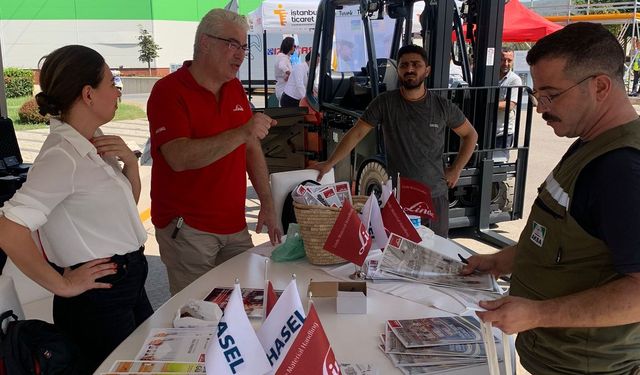 HASEL, Aksa Akrilik’in güvenlik etkinliğine Linde X30 ile katıldı