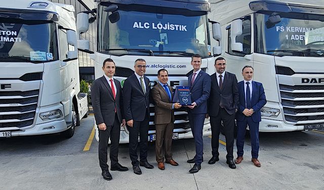 ALC Lojistik 5 adet DAF aldı, yeni alımlar olacak dedi