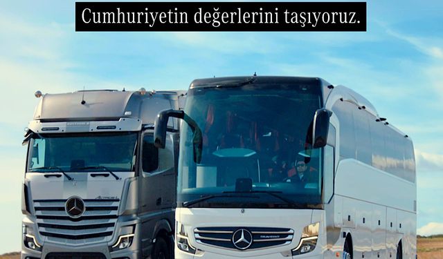 Mercedes-Benz Türk Cumhuriyeti çektiği film ile kutluyor