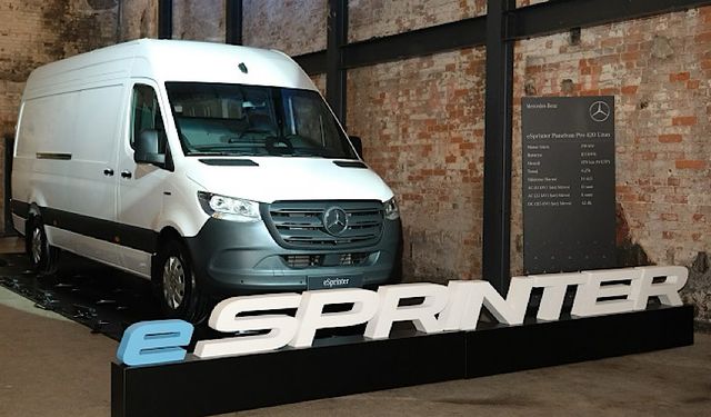 Elektrikli eSprinter Türkiye'de