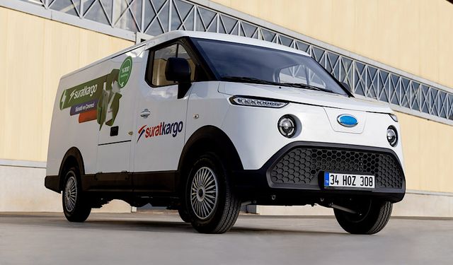 Sürat Kargo elektrikli araç sayısını 125'e çıkaracak