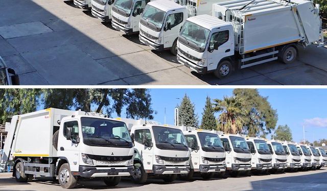Nazilli Belediyesi 12 adet Fuso Canter aldı