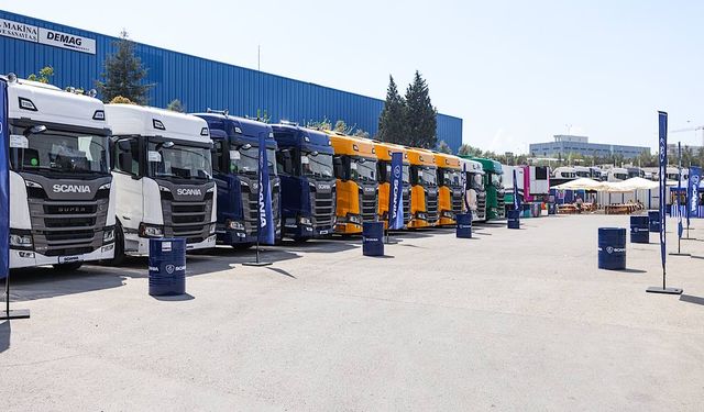 Scania Kids Fest Renkli renkli görüntülere sahne oldu