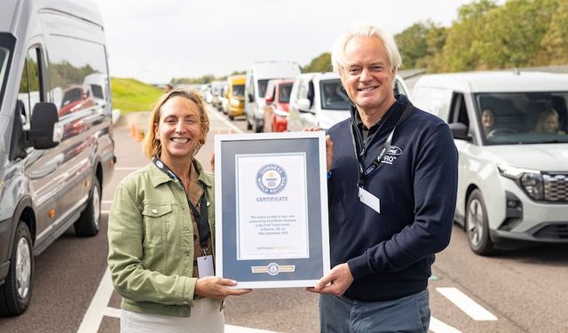 Ford Transit’ten 60. Yılında Guinness Dünya Rekoru