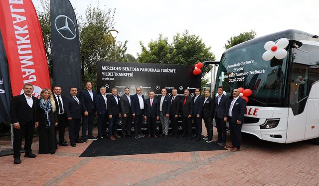 Pamukkale Turizm, 25 Adet Mercedes-Benz Tourismo aldı