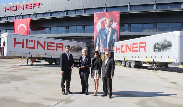 Tırsan ve Hüner'den 500 treyler ve lojistik tesis işbirliği
