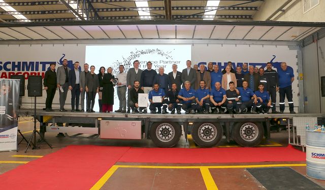 Schmitz Cargobull "Yılın En Başarılı Yetkili Servisi" Artıfe ServisOne oldu