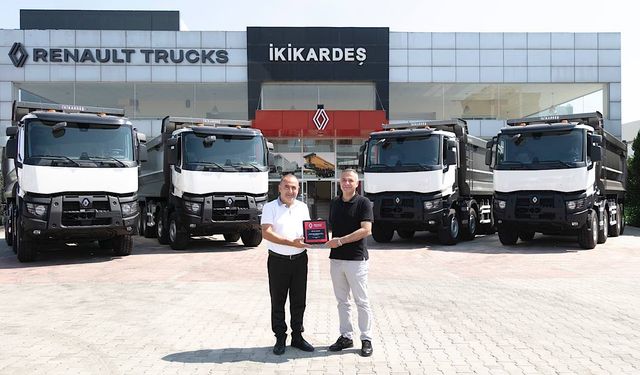 Gölsu Maden, zorlu şantiyeler için Renault Trucks K serisini seçti