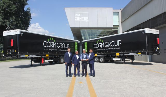 Tırsan’dan Corm Group’a 27 adet tren yüklemeli treyler