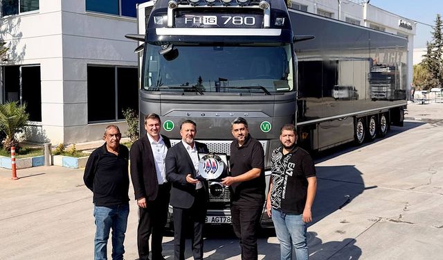 Volvo Trucks, AGİT'e yaptığı teslimatla bir ilki gerçekleştirdi
