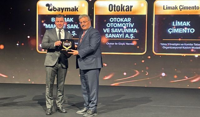 "Otokar ile Güçlü Yarınlar" projesine prestijli ödül