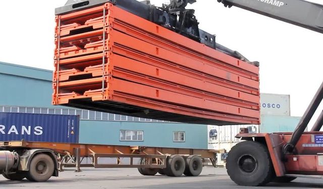 Arkas Line'dan boş konteyner yoğunluğuna katlanabilir çözüm