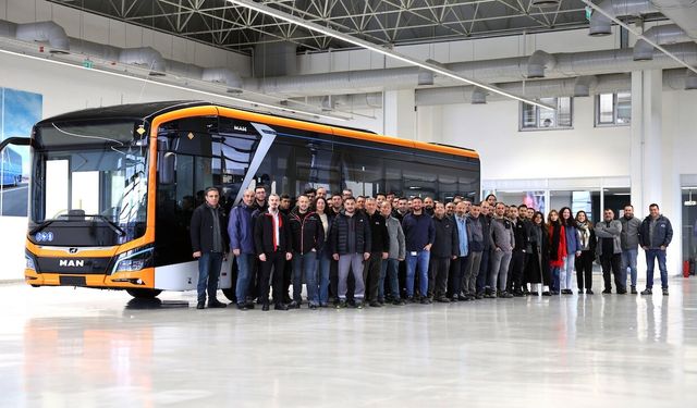 MAN Ankara fabrikası elektrikli otobüs üretimine başladı