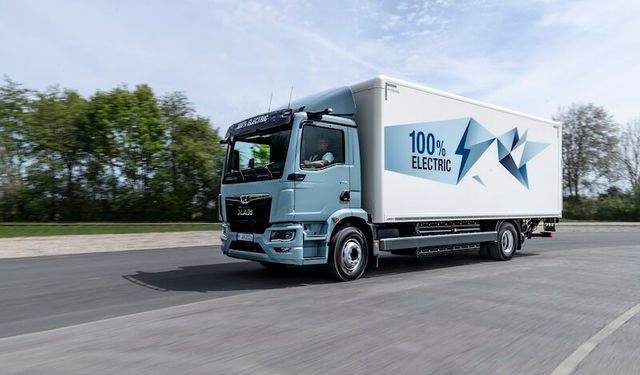 MAN eTGM’nin dünya prömiyeri Transpotec Logitec'te yapıldı