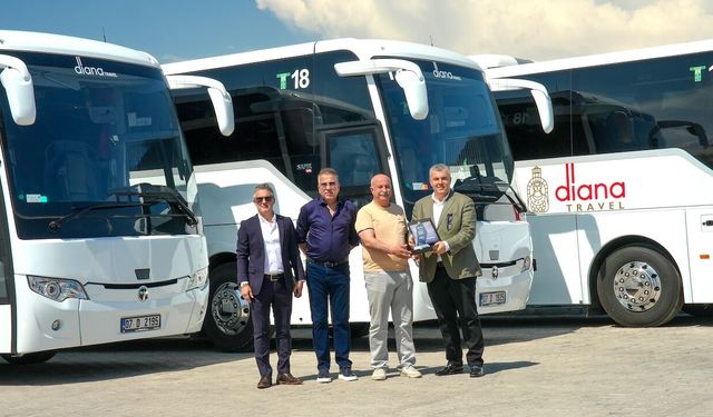 TEMSA, Diana Travel’a  9 adet Safir'i teslim etti