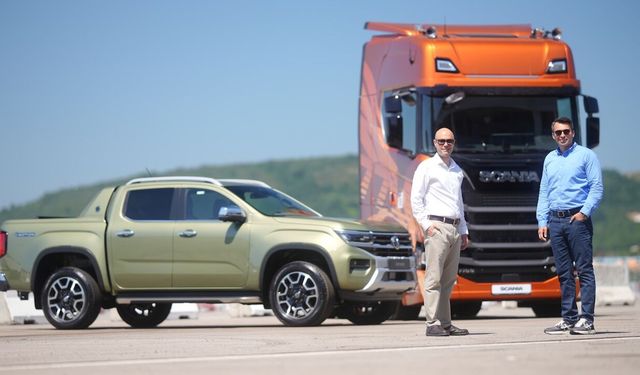 Scania ve Volkswagen'den ortak test sürüşü