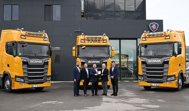 Tuvas Global Lojistik, 10 adet yeni nesil Scania Super aldı