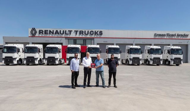 Onaylar Ekspress Lojistik filosunun yarısı Renault Trucks oldu