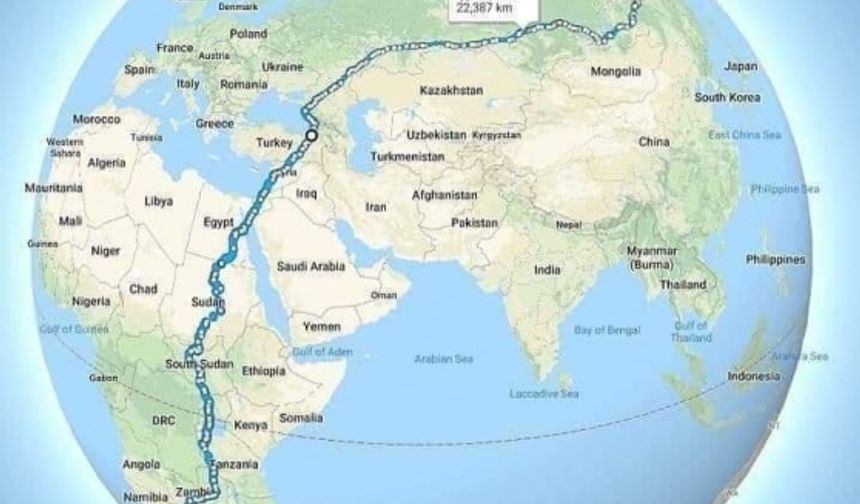 Dünyanın en uzun yürüyüş yolu