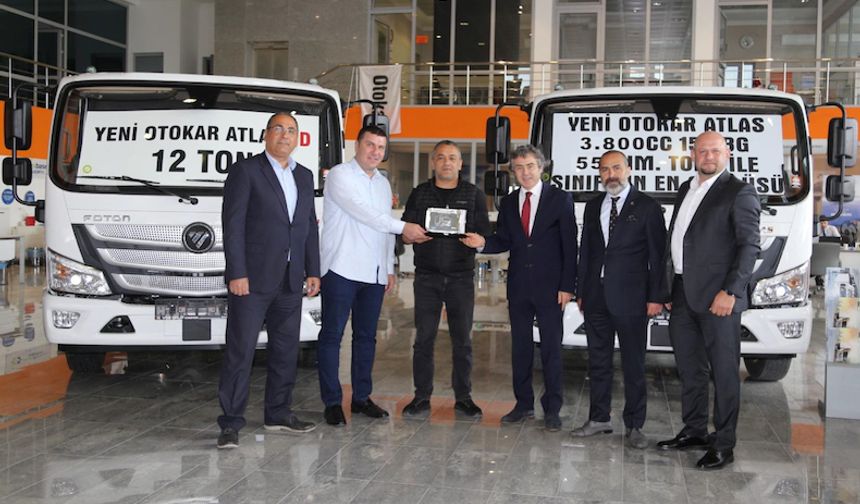 Otokar, yılın en büyük Atlas teslimatını Ankara'ya yaptı