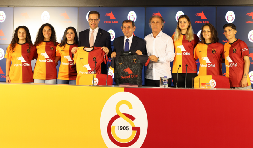 Petrol Ofisi Galatasaray Kadın Futbol takımına sponsor oldu