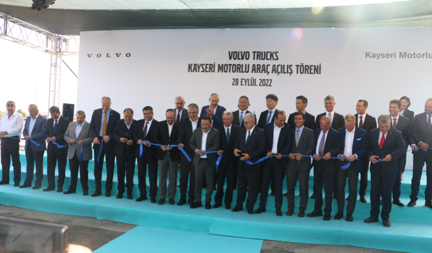 Volvo Trucks yeni bayisi Kayseri Motorlu Araç ile en büyük tesisini açtı