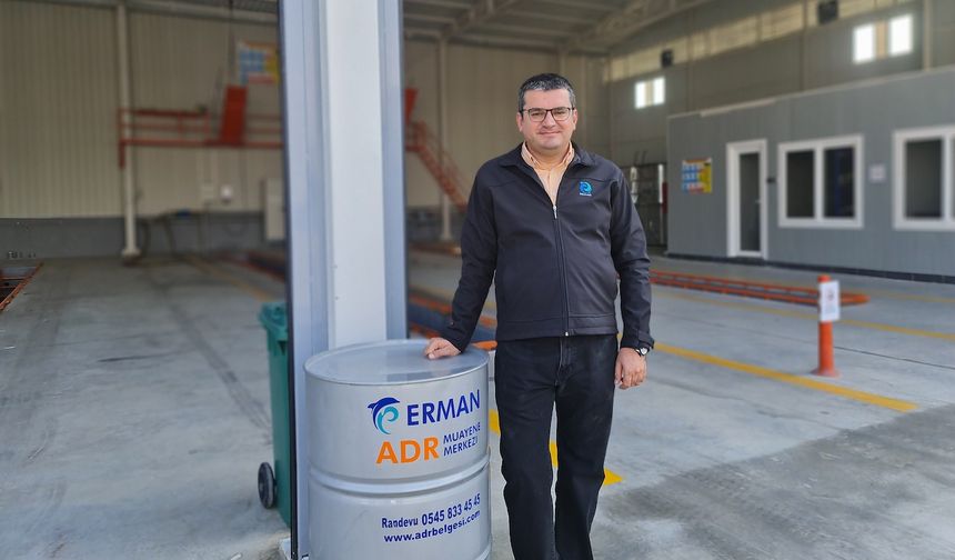 Erman Grup, ATP ve ADR muayenelerinde Türkiye’nin en yoğun istasyonu 