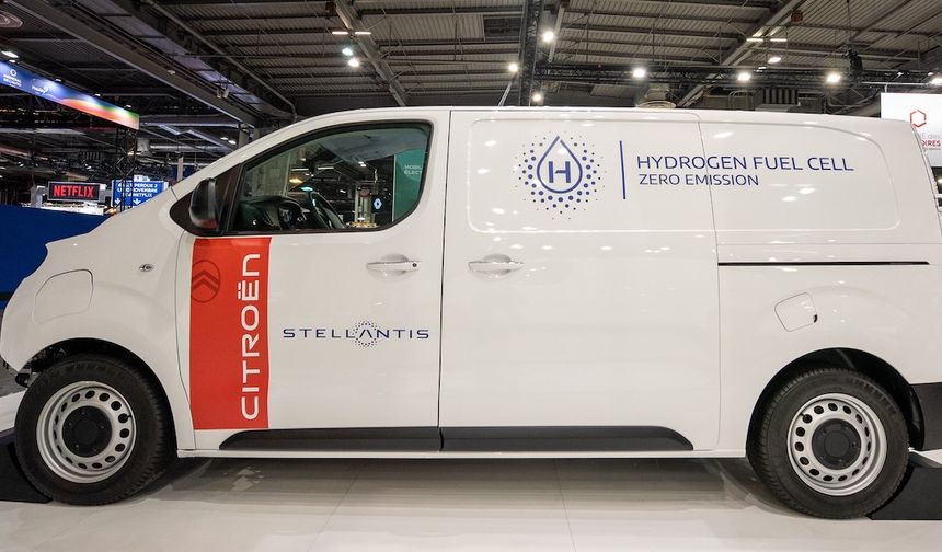 Dünyanın ilk hidrojen yakıt hücreli minibüsleri Citroën ë-Jumpy