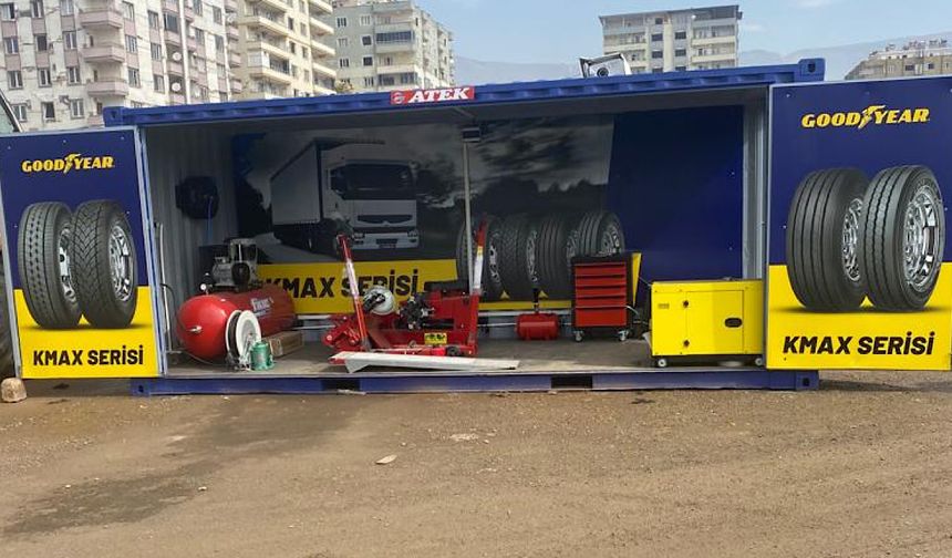 Goodyear, Fleetbox ile deprem bölgesinde etkili hizmet sunuyor