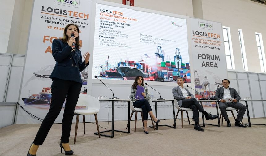 Logistech Fuarı'nda, lojistik teknolojileri konuşuldu