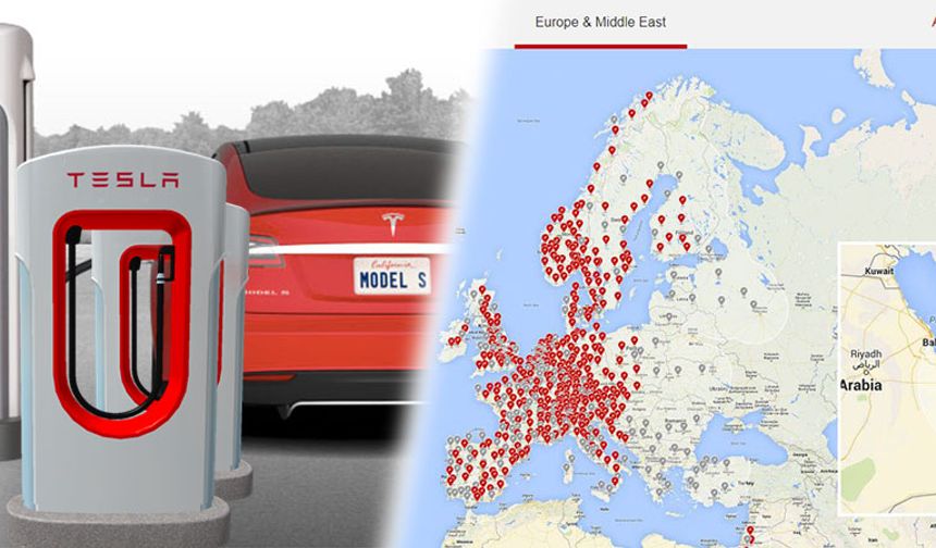 Tesla'nın Avrupa'daki Supercharger’ına DKV Mobility müşterileri de ulaşabilecek