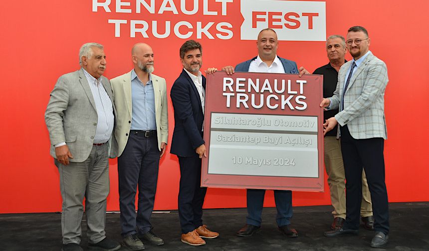 Renault Trucks, Silahtaroğlu Grup İle Gaziantep'te hizmette