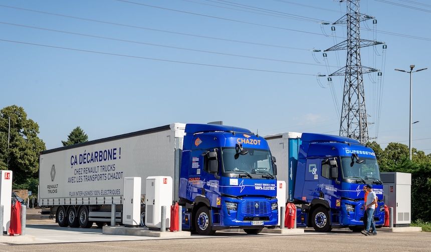 Renault Trucks lojistik süreçlerini karbondan arındırıyor