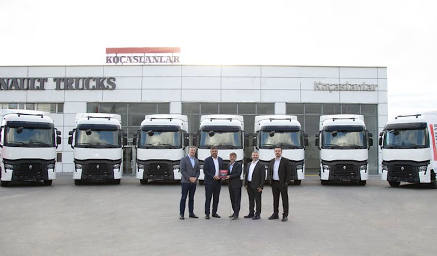 MRLLog aldığı 50 adet Renault Trucks ile tek marka hedefine yaklaştı