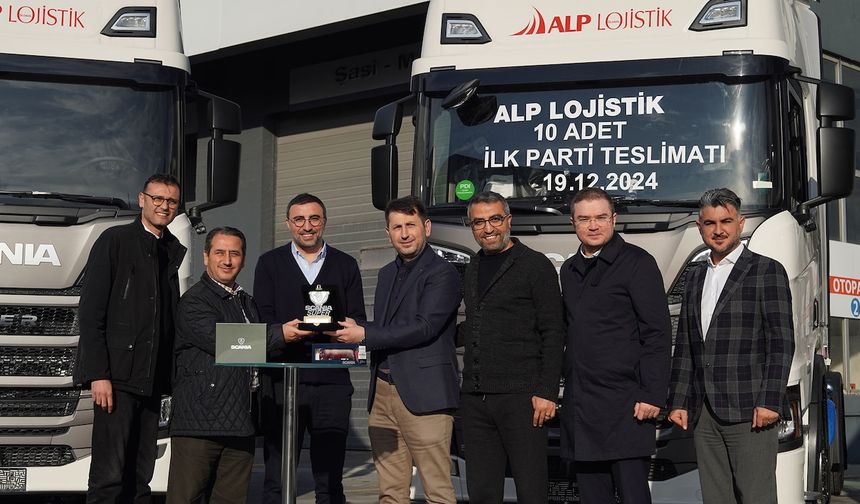 Alp Lojistik filosunu Scania ile büyütmeye devam ediyor