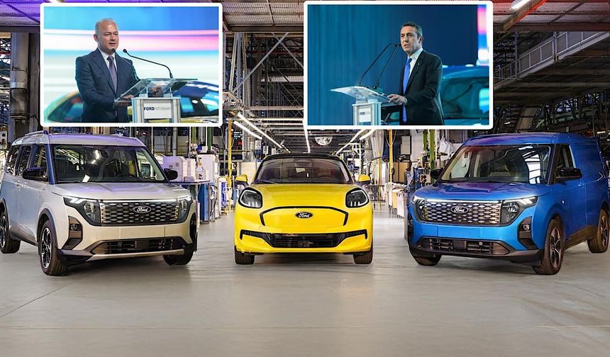 Ford Otosan Romanya fabrikasında elektrikli ticarilerin üretimine başladı