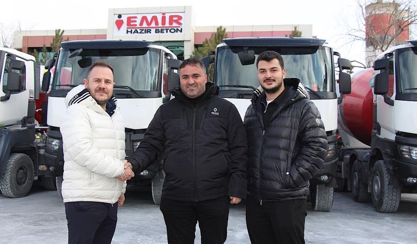 Emir Hazır Beton’un tercihi Renault Trucks K 440 oldu