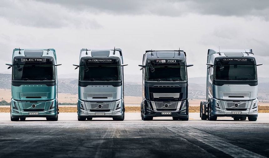 Volvo Trucks Avrupa kamyon pazarının lideri oldu