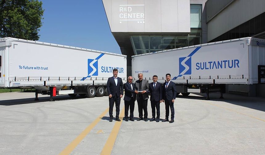 Sultantur aldığı 100 treyler ile 400 adetlik Tırsan filosuna ulaştı