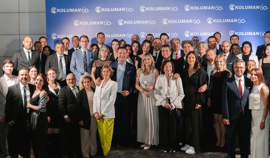 Koluman, 60. Yıl kutlamalarıyla sanat ve başarıyı buluşturdu
