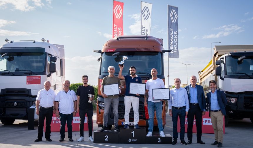 Renault Trucks FEST ve Optifuel Challenge'ın Mersin etabı tamamlandı