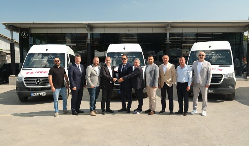 Turex Turizm'in filosundaki Mercedes-Benz araç sayısı 312'ye ulaştı