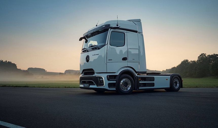 Mercedes-Benz eActros 600  Türkiye testinde 1 milyon kilometreyi aştı