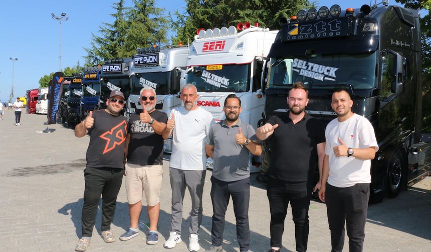 Kamyon Modifiye Tutkunları Sakarya'da Buluştu