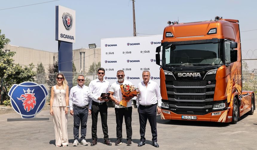 Sadece 50 adet üretilen Scania’yı filosuna ekledi