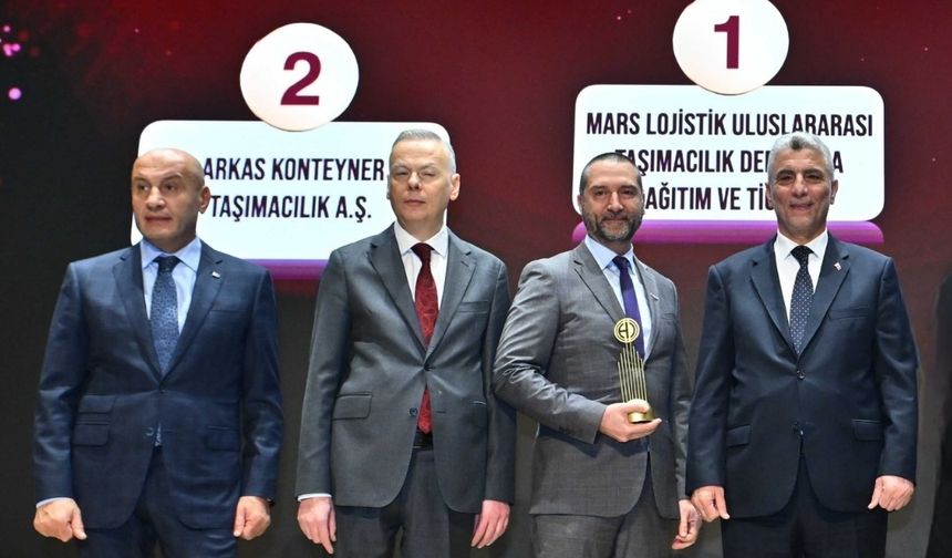 Hizmet ihracatının şampiyonu yine Mars Logistics oldu